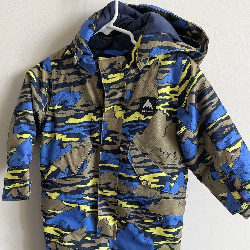 Burton Snow Suit 2T and matching mittens
